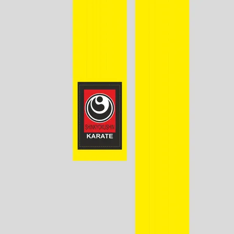 Belt for kimono (obi) WKO YELLOW