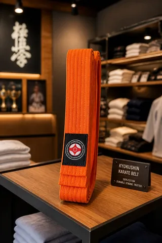 Belt for kimono (obi) IKO ORANGE
